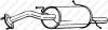 BOSAL 171-215 (171215) End Silencer