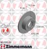 ZIMMERMANN 100.1205.20 (100120520) Brake Disc