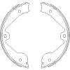 REMSA 4735.00 (473500) Brake Shoe Set, parking brake