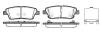 REMSA 1458.02 (145802) Brake Pad Set, disc brake
