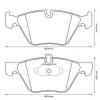 JURID 573188J Brake Pad Set, disc brake