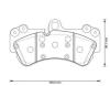 JURID 573376J Brake Pad Set, disc brake