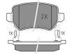 MEYLE 0252341715/W (0252341715W) Brake Pad Set, disc brake