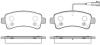 REMSA 1588.02 (158802) Brake Pad Set, disc brake