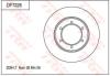TRW DF7226 Brake Disc