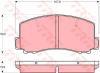 TRW GDB312 Brake Pad Set, disc brake