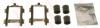 TRW PFK630 Accessory Kit, disc brake pads