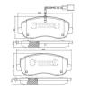 NIPPARTS N3601105 Brake Pad Set, disc brake