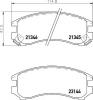 HELLA 8DB355005-681 (8DB355005681) Brake Pad Set, disc brake