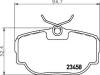 HELLA 8DB355009-541 (8DB355009541) Brake Pad Set, disc brake