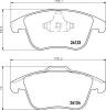 HELLA 8DB355012-891 (8DB355012891) Brake Pad Set, disc brake