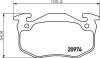 HELLA 8DB355018-951 (8DB355018951) Brake Pad Set, disc brake