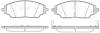 ROADHOUSE 2153702 Brake Pad Set, disc brake