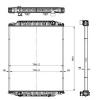 NRF 519568 Radiator, engine cooling