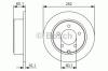 BOSCH 0986479R05 Brake Disc