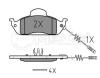 MEYLE 0252319317/W (0252319317W) Brake Pad Set, disc brake