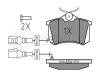 MEYLE 0252382317/W (0252382317W) Brake Pad Set, disc brake