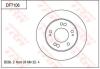 TRW DF7106 Brake Disc