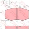 TRW GDB1111 Brake Pad Set, disc brake
