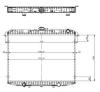 NRF 509533 Radiator, engine cooling