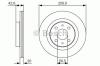 BOSCH 0986479R74 Brake Disc