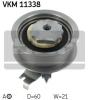 SKF VKM11338 Tensioner Pulley, timing belt