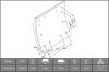 FERODO K19036.0-F3744 (K190360F3744) Brake Lining Kit, drum brake