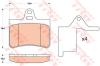 TRW GDB2030 Brake Pad Set, disc brake