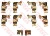 TRW PFK433 Accessory Kit, disc brake pads