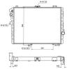 NRF 58579 Radiator, engine cooling