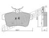 fri.tech. 872.0 (8720) Brake Pad Set, disc brake