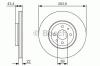 BOSCH 0986479R17 Brake Disc