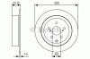 BOSCH 0986479T04 Brake Disc