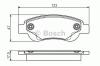 BOSCH 0986495085 Brake Pad Set, disc brake
