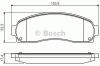 BOSCH 0986495167 Brake Pad Set, disc brake