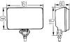 HELLA 1NB005860-021 (1NB005860021) Fog Light