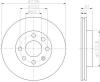 HELLA 8DD355100-821 (8DD355100821) Brake Disc