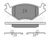 MEYLE 0252088715 Brake Pad Set, disc brake