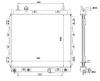 NRF 53337 Radiator, engine cooling
