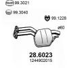 ASSO 28.6023 (286023) Middle Silencer