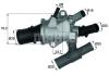 BEHR TI16888 Thermostat, coolant