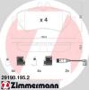 ZIMMERMANN 29190.195.2 (291901952) Brake Pad Set, disc brake