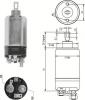 MAGNETI MARELLI AME0090 Solenoid Switch, starter