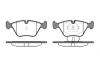 REMSA 21212 Brake Pad Set, disc brake