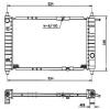 NRF 53250 Radiator, engine cooling