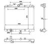 NRF 53918 Radiator, engine cooling