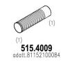 ASSO 515.4009 (5154009) Flex Hose, exhaust system