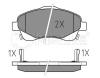 MEYLE 0252376819/W (0252376819W) Brake Pad Set, disc brake