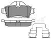 MEYLE 0252428917 Brake Pad Set, disc brake
