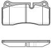 REMSA 0983.40 (098340) Brake Pad Set, disc brake